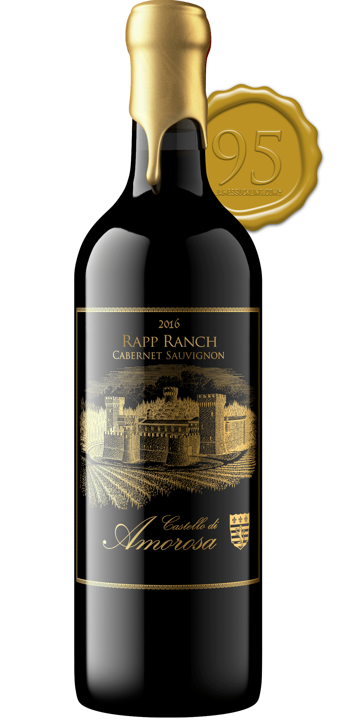 Our Rapp Ranch Cabernet Sauvignon was awarded 95 Points.