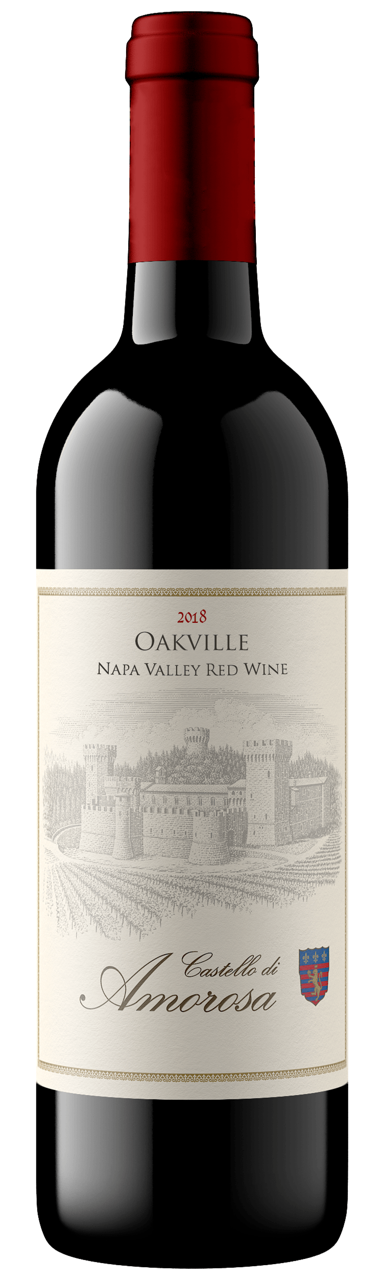 Our 2018 Oakville red blend wine.